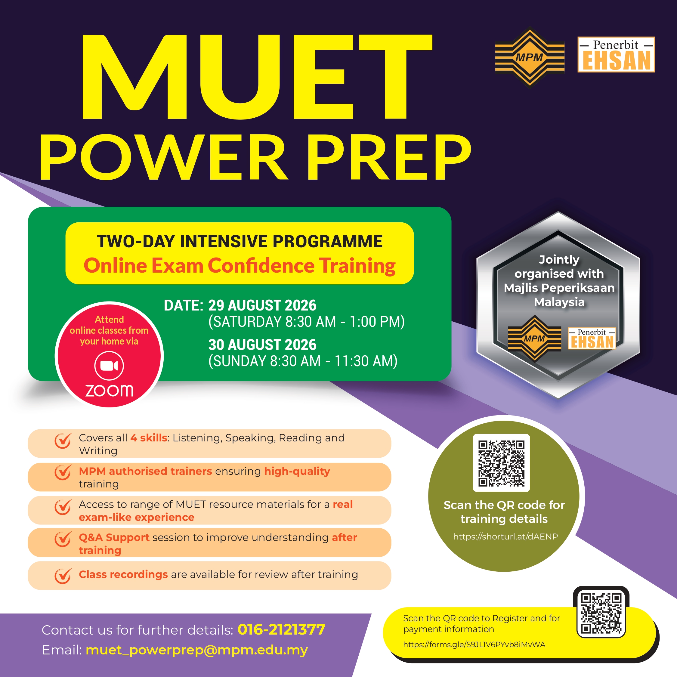 MUET Prep Ogos 2026